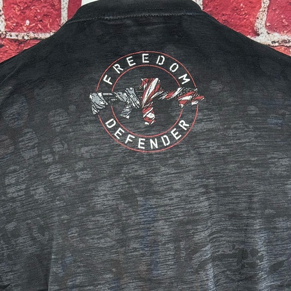 Affliction Men's Short Sleeve Skull Graphic T-shirt- Size: L/XL/3XL - NWT - Picture 9 of 11